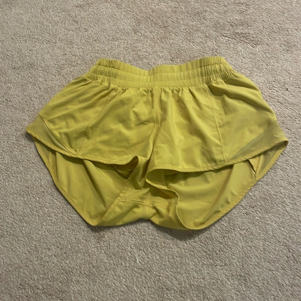 Yellow Lululemon shorts!!!